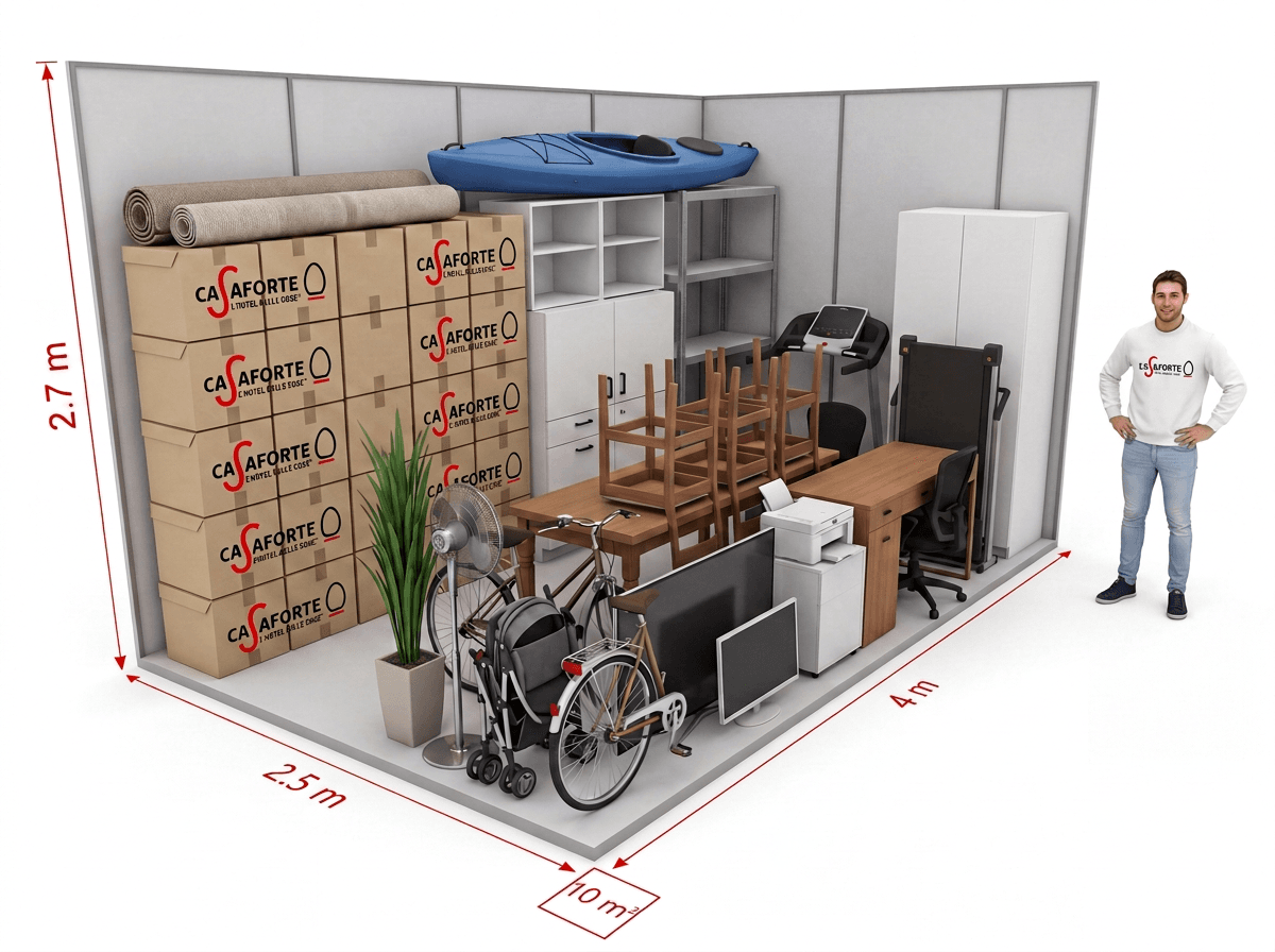 Large+ Self-Storage-Box, ab 12 m²